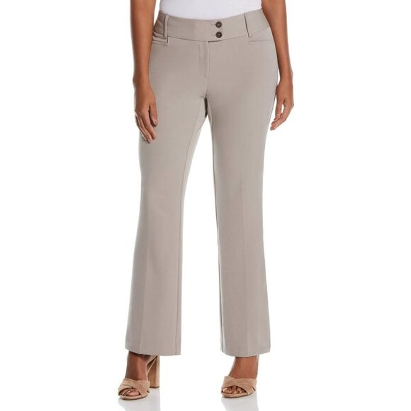 NWT‎ RAFAELLA GABARDINE BOOTCUT PANT CURVY FIT Size 12 - Picture 1 of 9